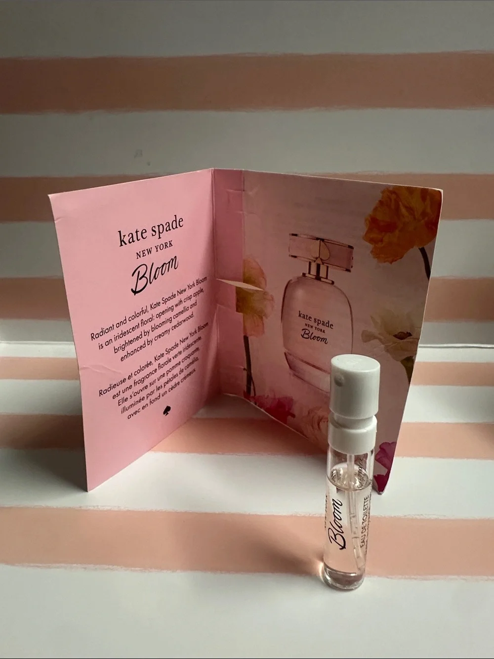 kate spade Bloom sample